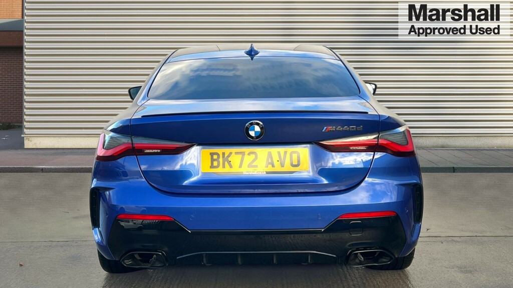 BMW 4 Series 4 Series M440d Xdrive Mht Step BK72AVO Blue #4