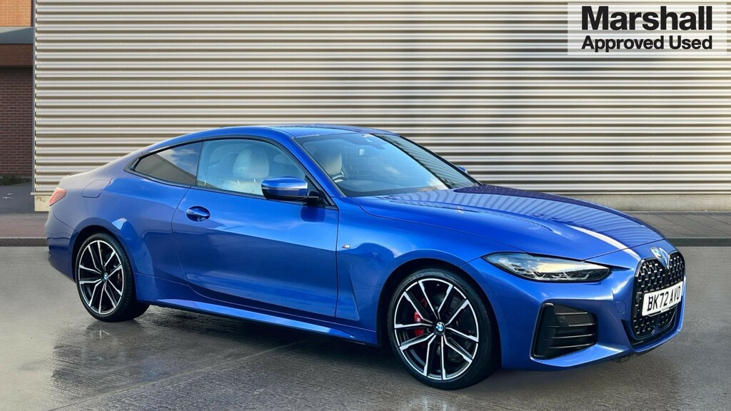 BMW 4 Series 4 Series M440d Xdrive Mht Step Blue