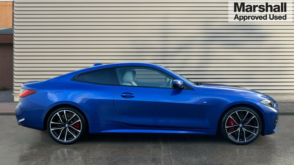 BMW 4 Series 4 Series M440d Xdrive Mht Step BK72AVO Blue #2