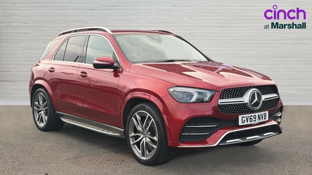 Mercedes-Benz GLE Class Gle 450 4Matic Amg Line Prem 9G-tronic 7 St Red