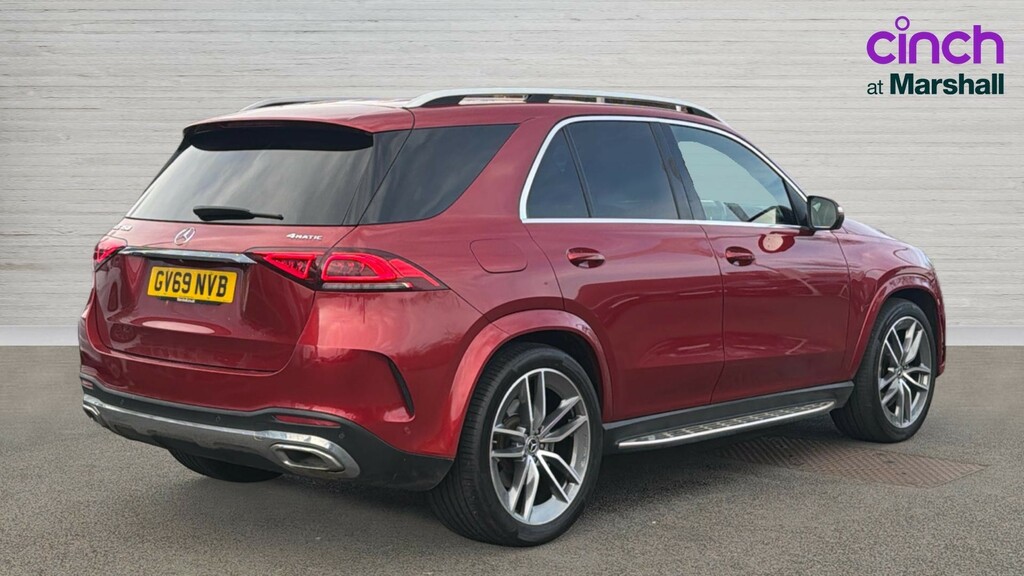 Mercedes-Benz GLE Class Gle 450 4Matic Amg Line Prem 9G-tronic 7 St GV69NVB Red #3