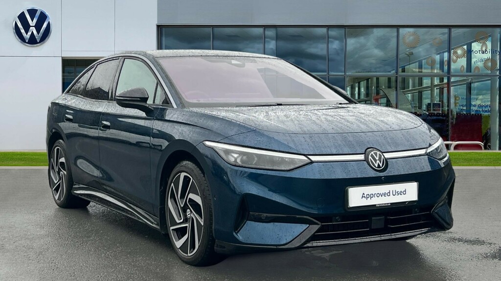 Volkswagen ID.7 New Id.7 Pro S Match Plus 86Kwh Pro S 286Ps 1-Spee Blue