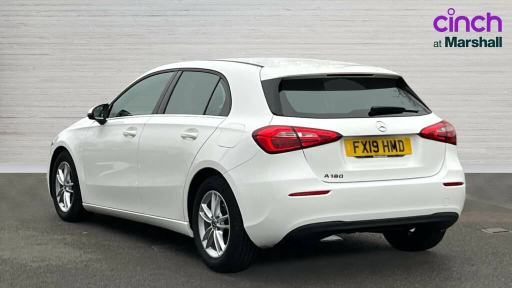 Mercedes-Benz A Class A Class A180 Se FX19HMD White #5