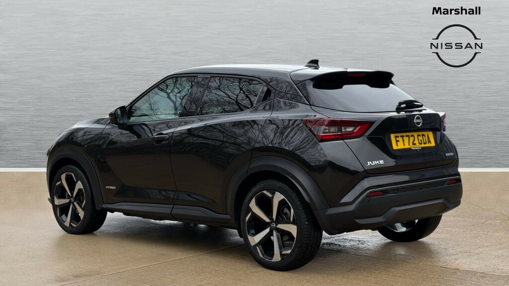 Nissan Juke Juke 1.6 Hybrid Tekna FT72GDA Black #2