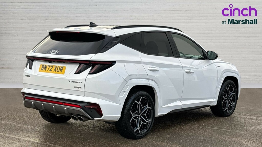 Hyundai Tucson Tucson 1.6 Tgdi Plug-in Hybrid N Line S 4Wd Au BN72XUR White #3