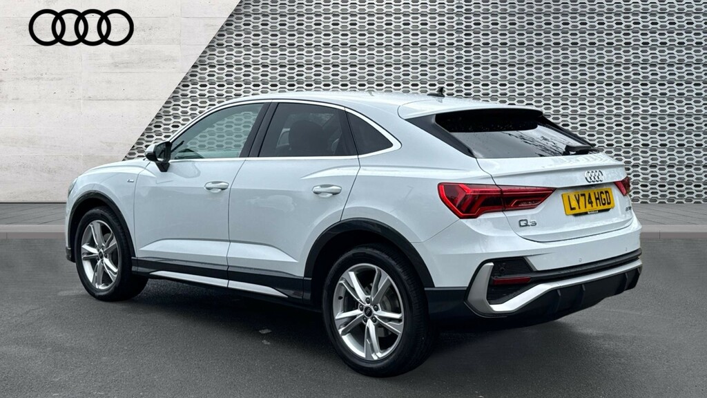 Audi Q3 Q3 35 Tfsi S Line S Tronic Leather LY74HGD White #3