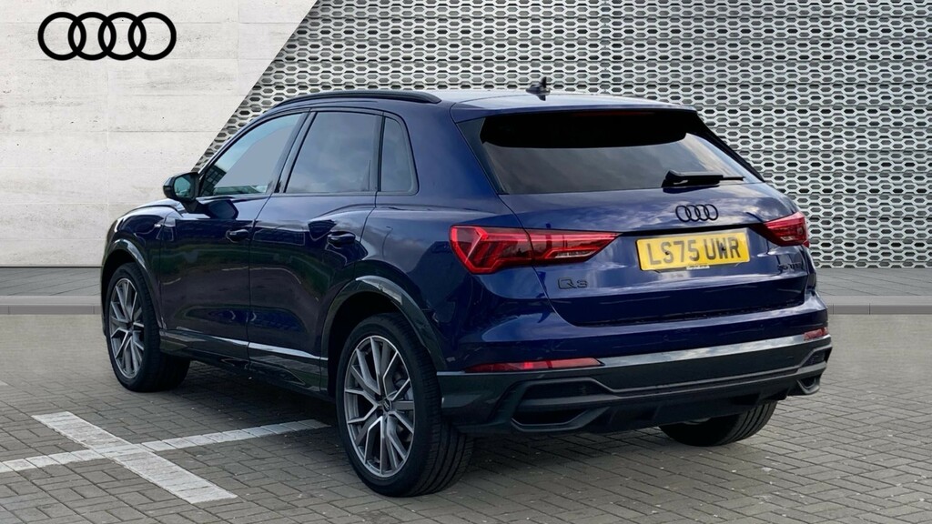 Audi Q3 Q3 35 Tfsi Black Edition 20 Alloy LS75UWR Blue #3