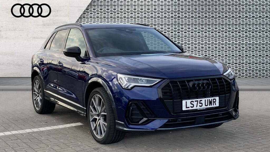 Audi Q3 Q3 35 Tfsi Black Edition 20 Alloy Blue