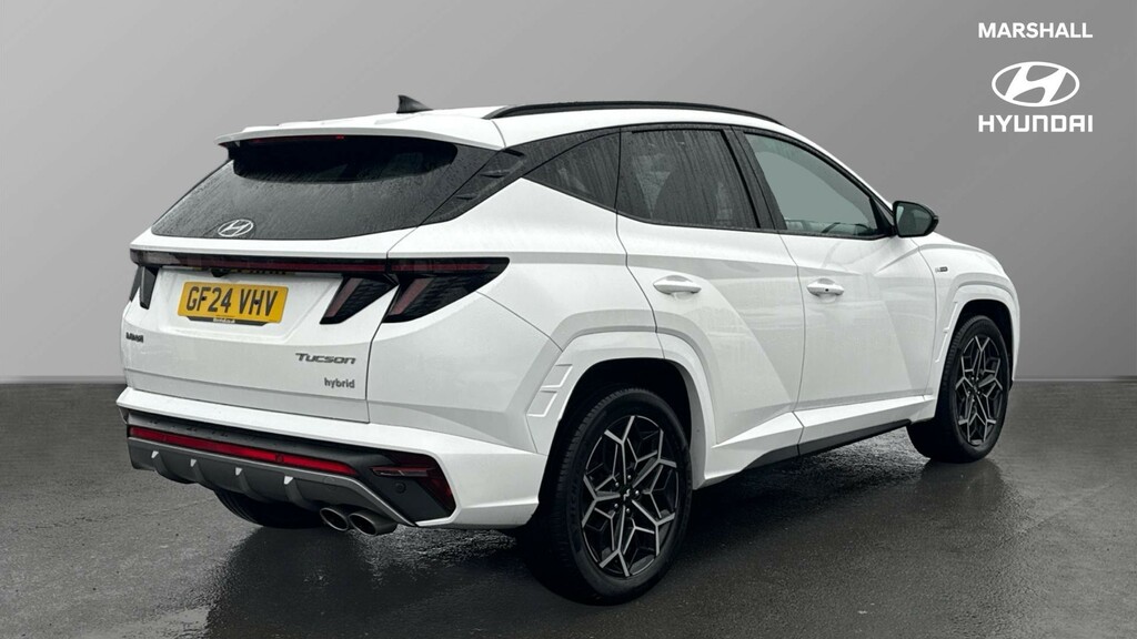 Hyundai Tucson Tucson 1.6 Tgdi Hybrid 230 N Line 2Wd GF24VHV White #3