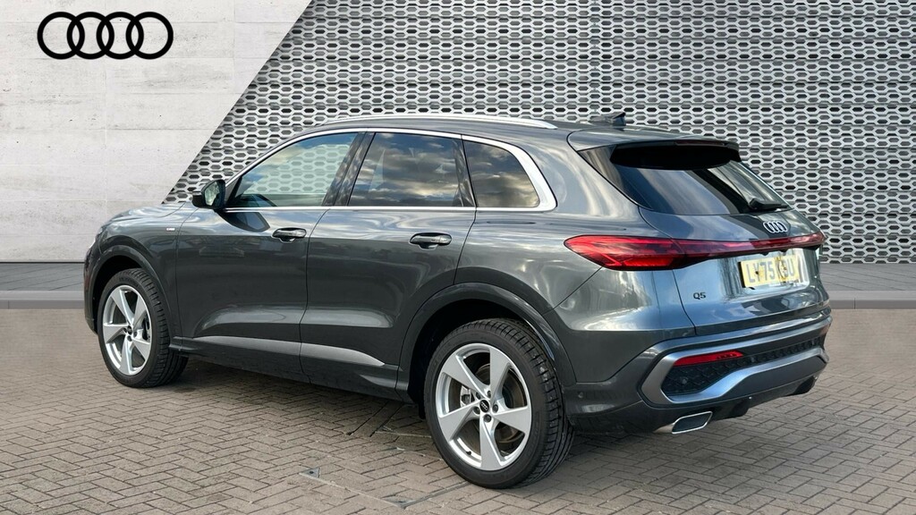 Audi Q5 Audi Q5 Estate 2.0 Tfsi Quattro S Line S Troni LY75KOU Grey #3