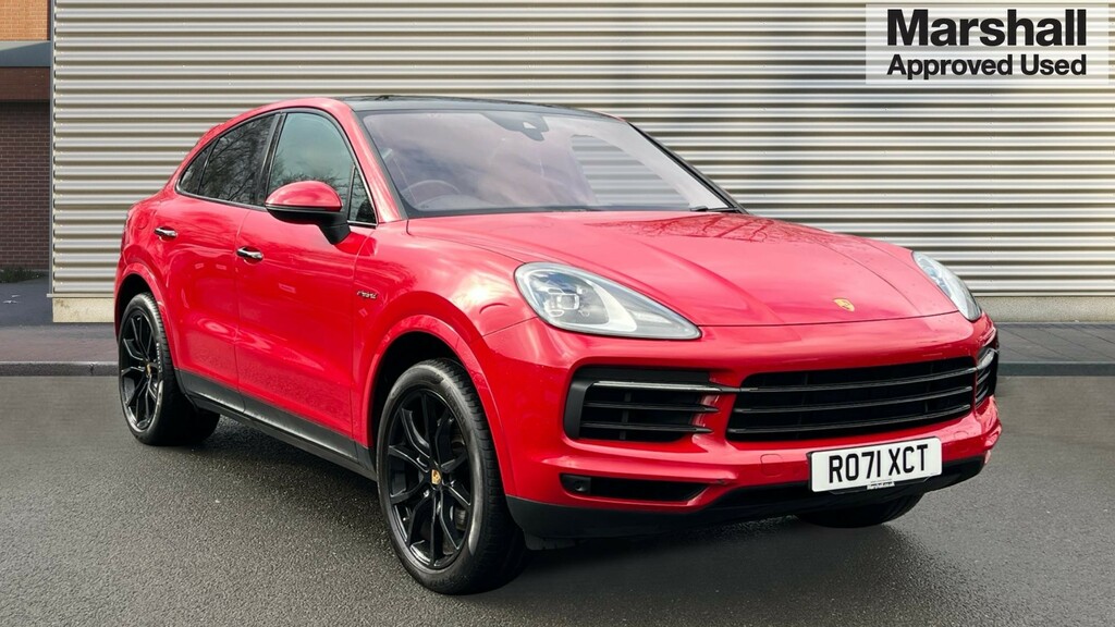 Porsche Cayenne Cayenne Coupe E-hybrid Tiptronic S Red