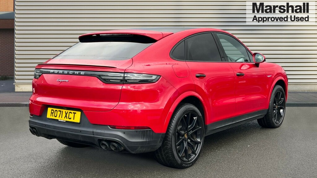 Porsche Cayenne Cayenne Coupe E-hybrid Tiptronic S RO71XCT Red #3
