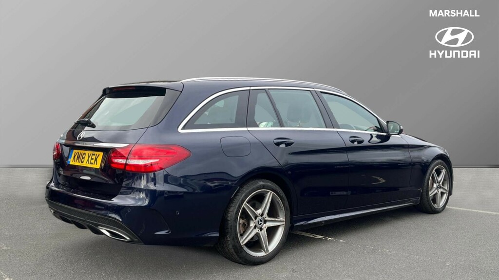 Mercedes-Benz C Class C Class C220d Amg Line 9G-tronic KM18XEK Blue #3