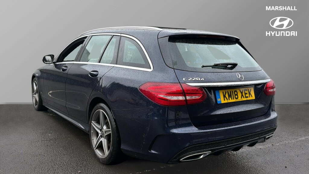 Mercedes-Benz C Class C Class C220d Amg Line 9G-tronic KM18XEK Blue #5