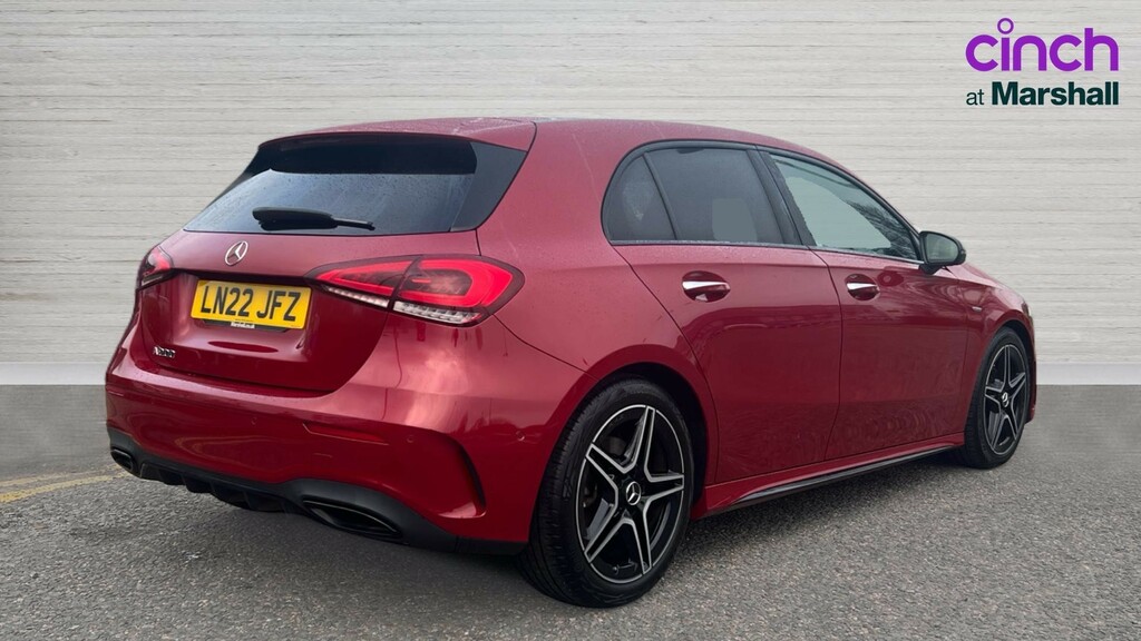 Mercedes-Benz A Class A Class A200 Amg Line Premium Plus Edition Aut LN22JFZ Red #3