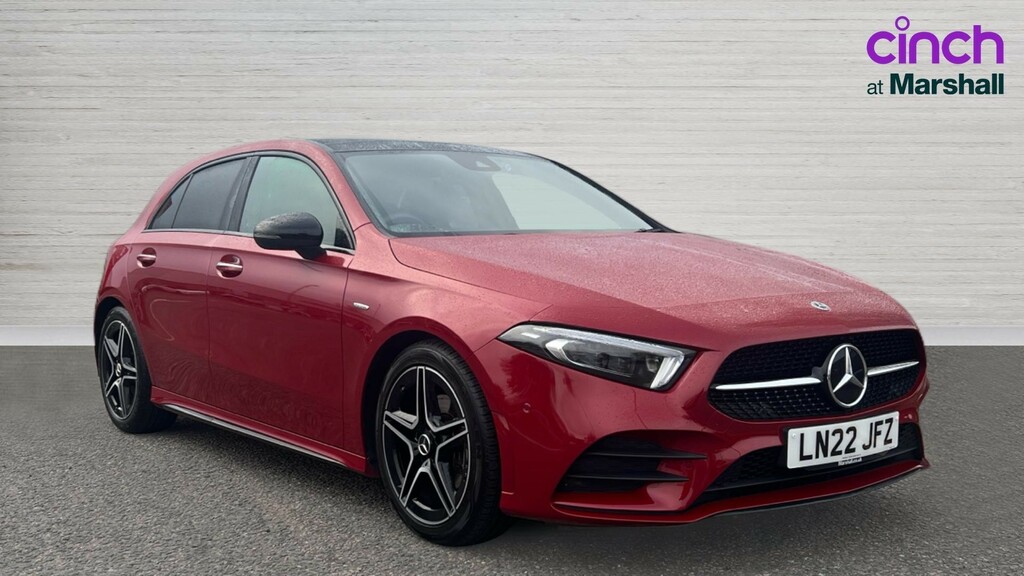 Mercedes-Benz A Class A Class A200 Amg Line Premium Plus Edition Aut Red
