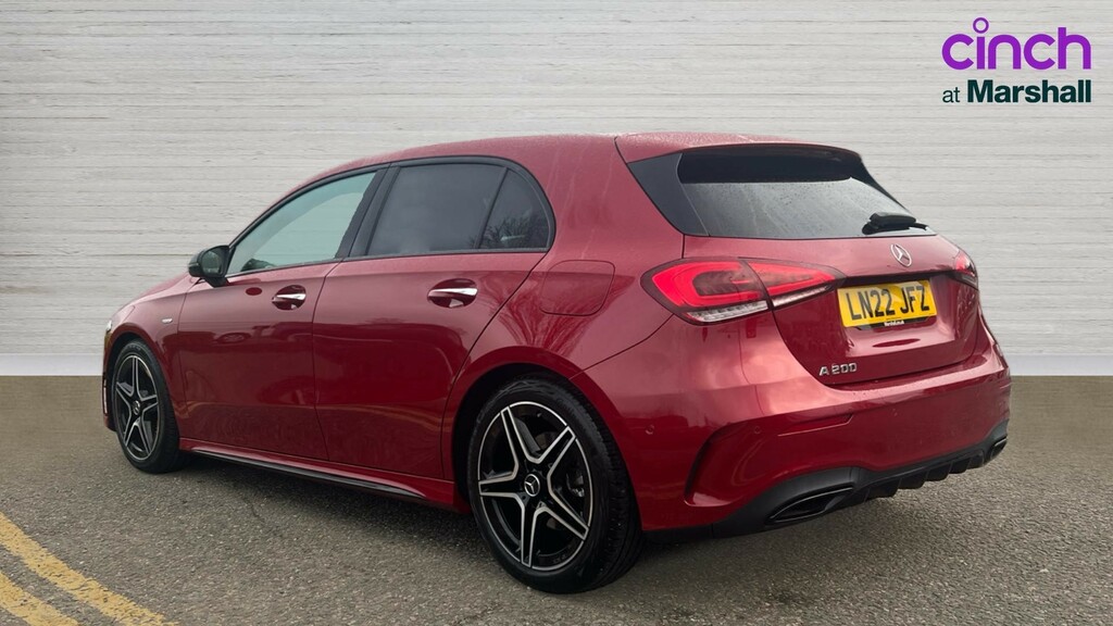 Mercedes-Benz A Class A Class A200 Amg Line Premium Plus Edition Aut LN22JFZ Red #5
