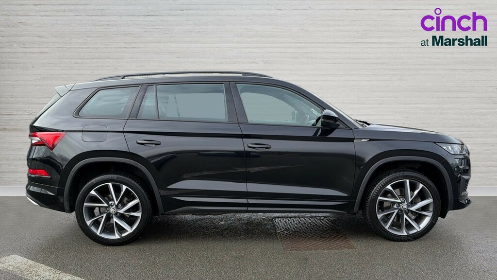 Skoda Kodiaq Kodiaq 2.0 Tdi Sport Line 4X4 Dsg 7 Seat KR73TZZ Black #2