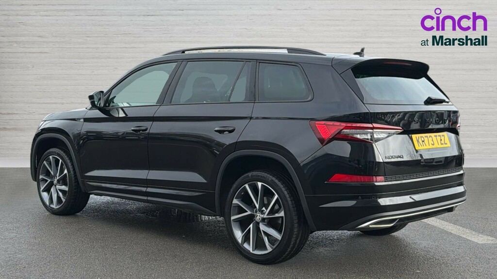 Skoda Kodiaq Kodiaq 2.0 Tdi Sport Line 4X4 Dsg 7 Seat KR73TZZ Black #5
