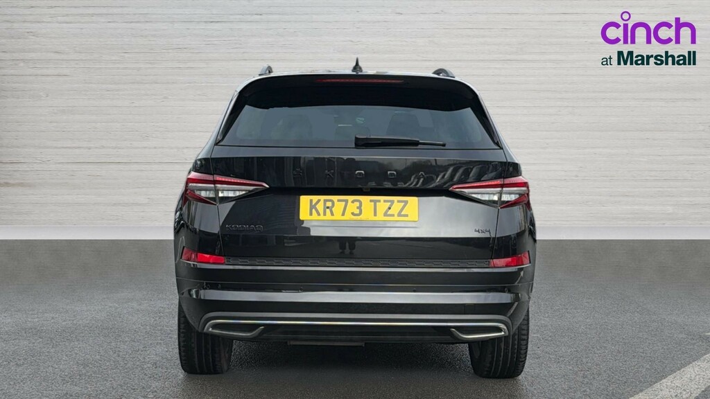 Skoda Kodiaq Kodiaq 2.0 Tdi Sport Line 4X4 Dsg 7 Seat KR73TZZ Black #4