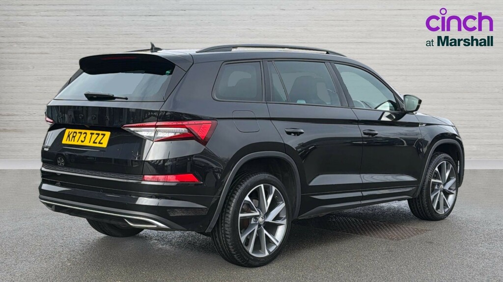 Skoda Kodiaq Kodiaq 2.0 Tdi Sport Line 4X4 Dsg 7 Seat KR73TZZ Black #3