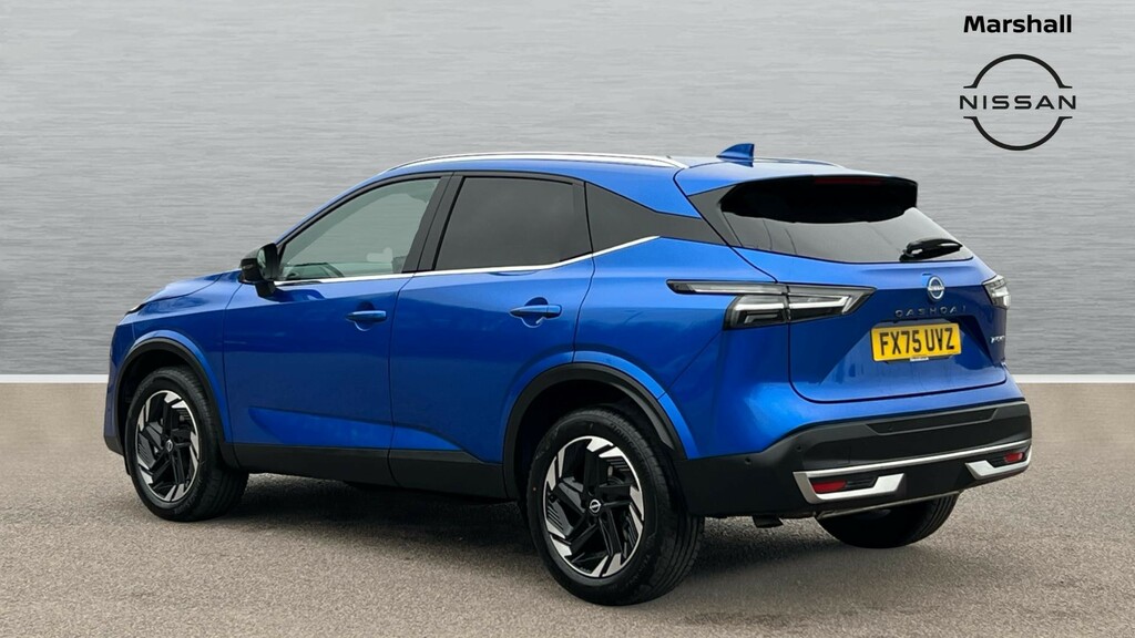 Nissan Qashqai Nissan Qashqai Hatchback 1.5 E-power 205 N-connect FX75UVZ Blue #2