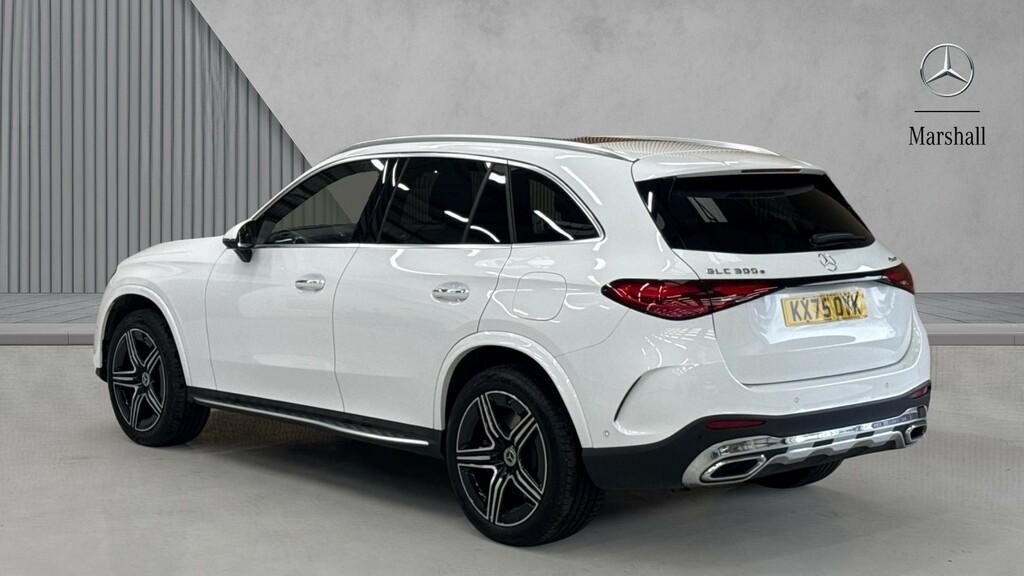 Mercedes-Benz GLC Class Glc 300E 4Matic Amg Line Prem Pan 9G-tronic KX75OVK White #2