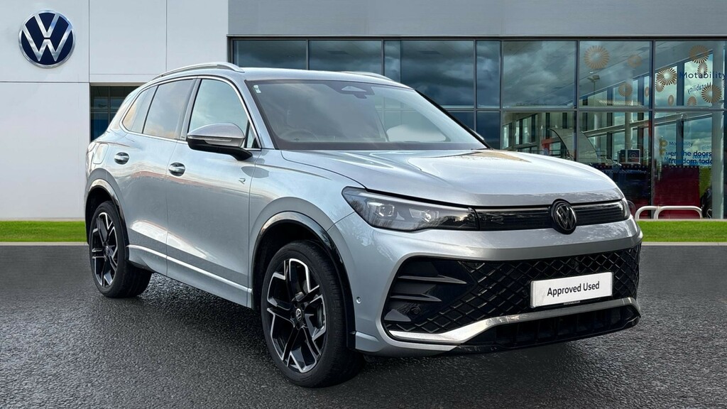 Volkswagen Tiguan Volkswagen Tiguan Estate 1.5 Tsi Ehybrid R-line Silver
