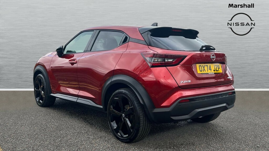 Nissan Juke Juke 1.6 Hybrid Tekna OX74JZP Red #2
