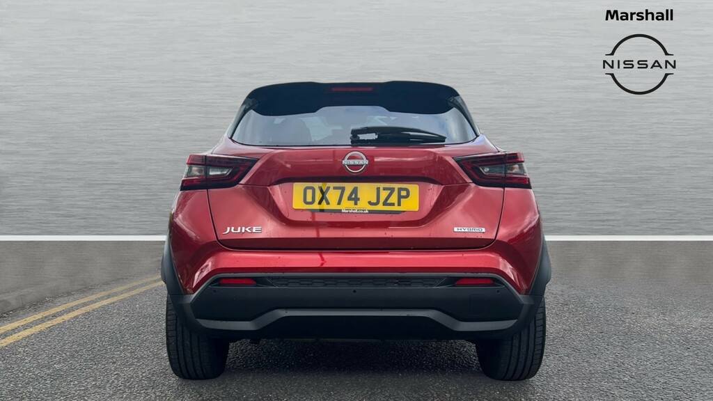 Nissan Juke Juke 1.6 Hybrid Tekna OX74JZP Red #6