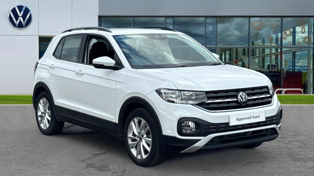 Volkswagen T-Cross T-cross 1.0 Tsi Se White