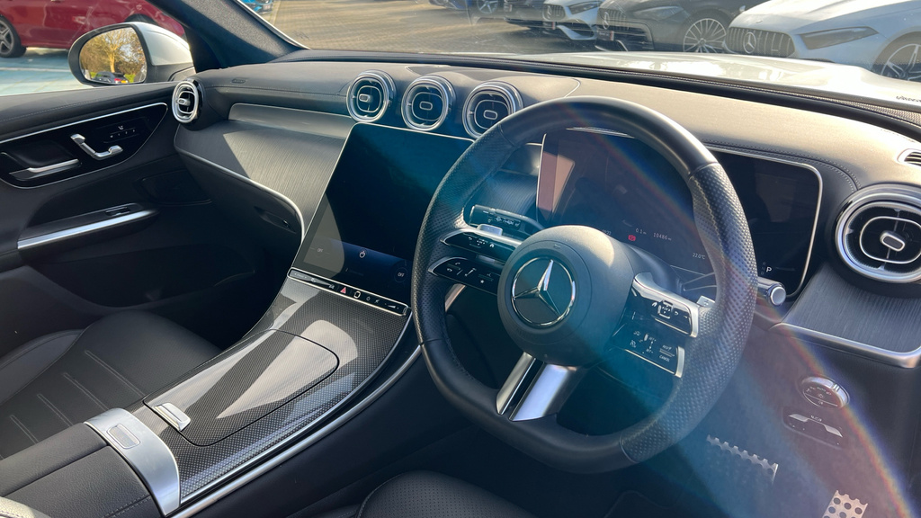 Mercedes-Benz GLC Class Glc 300D 4Matic Amg Line Premium 9G-tronic KN25GXF Silver #3
