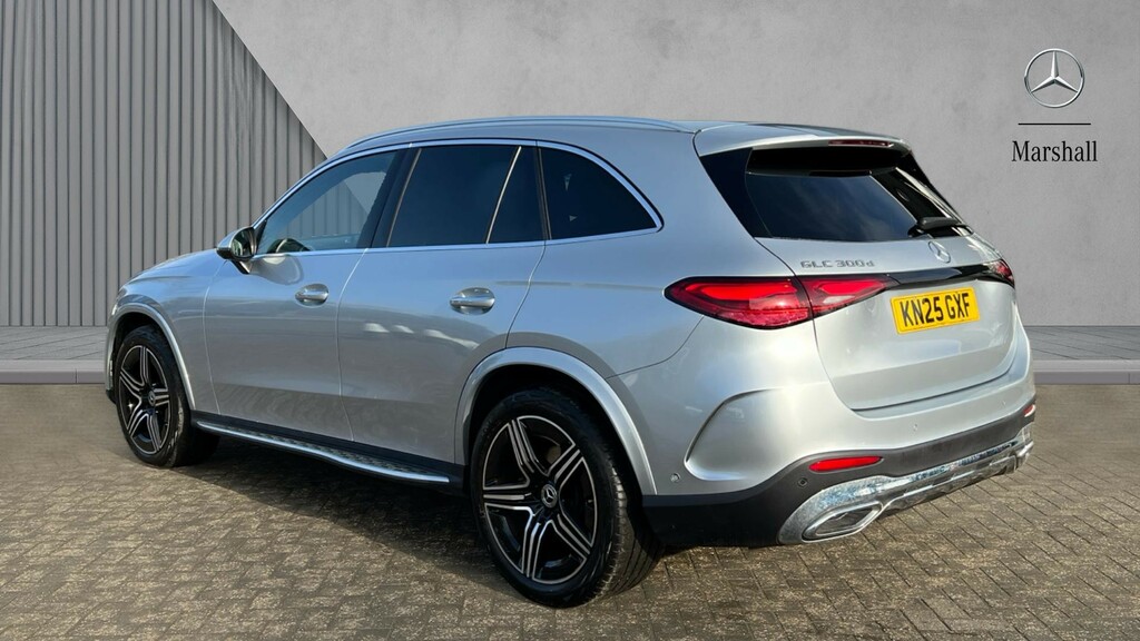 Mercedes-Benz GLC Class Glc 300D 4Matic Amg Line Premium 9G-tronic KN25GXF Silver #2
