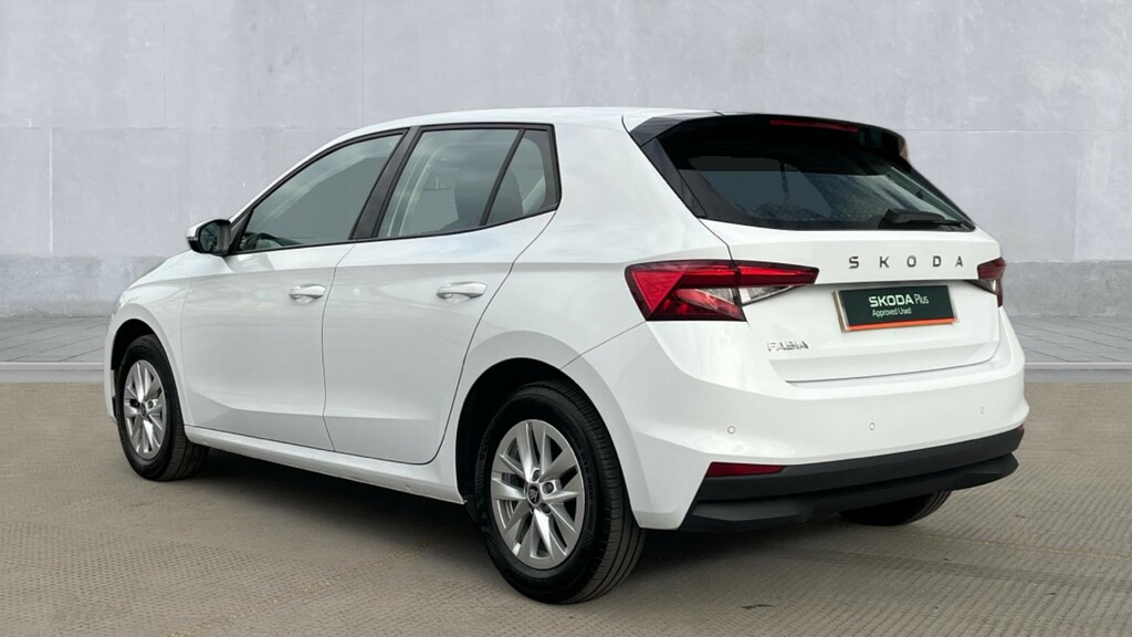 Skoda Fabia Fabia 1.0 Tsi 116 Se Edition Dsg GK25LPY White #3