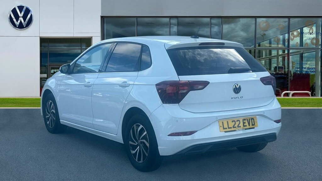 Volkswagen Polo Polo 1.0 Tsi Life Dsg LL22EVD White #3