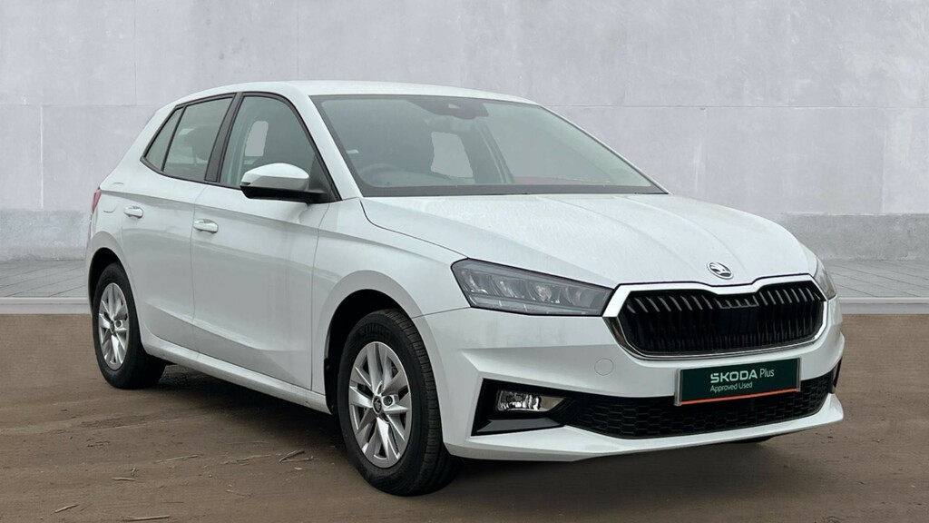 Skoda Fabia Fabia 1.0 Tsi Se Edition White
