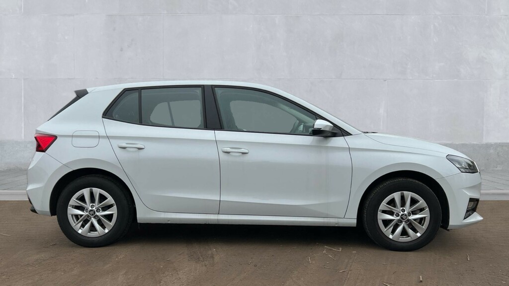 Skoda Fabia Fabia 1.0 Tsi Se Edition GK25LRN White #4