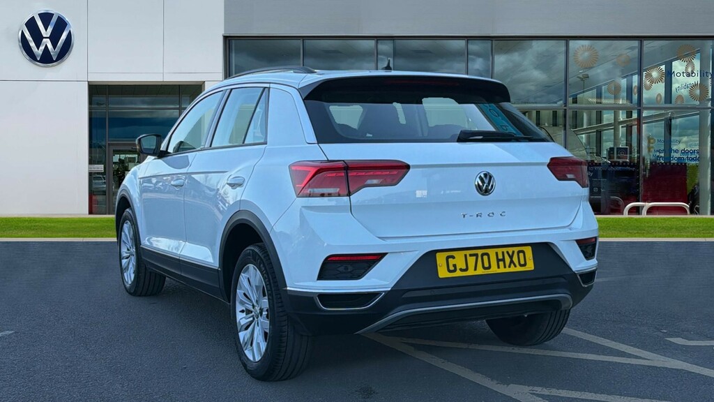 Volkswagen T-Roc T-roc 1.0 Tsi Se White #3
