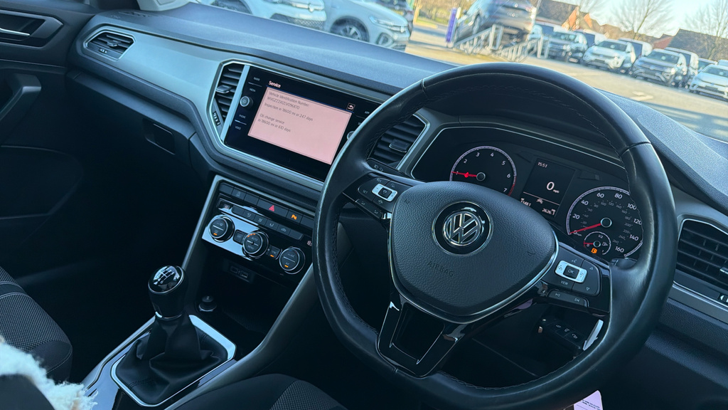 Volkswagen T-Roc T-roc 1.0 Tsi Se White #6
