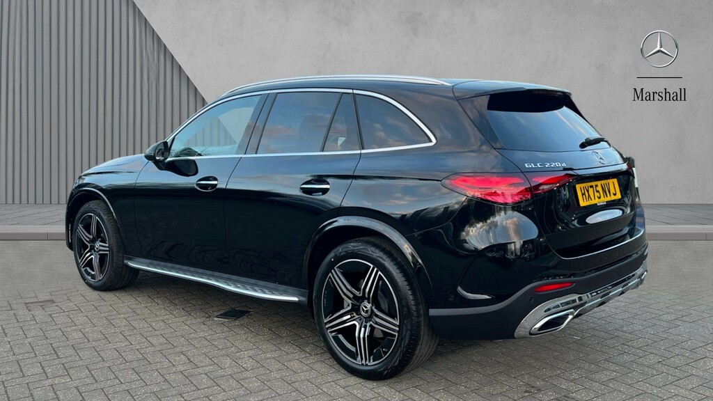 Mercedes-Benz GLC Class Glc 220D 4Matic Amg Line Premium Pan HX75NVJ Black #2