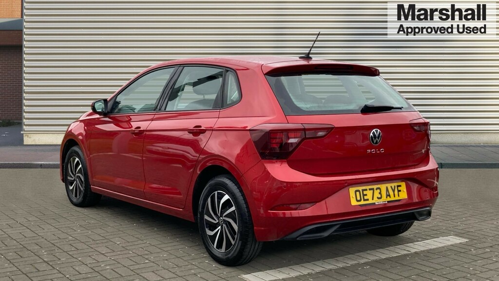 Volkswagen Polo Polo 1.0 Tsi Life Dsg OE73AYF Red #5