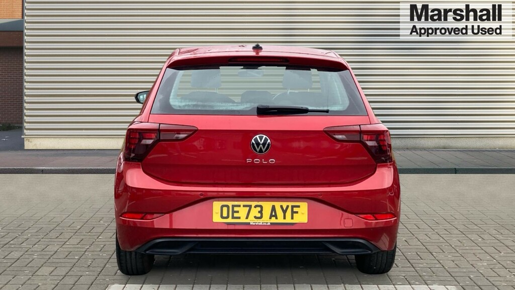 Volkswagen Polo Polo 1.0 Tsi Life Dsg OE73AYF Red #4