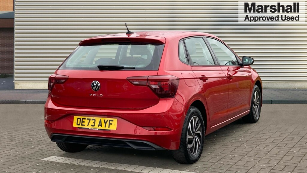 Volkswagen Polo Polo 1.0 Tsi Life Dsg OE73AYF Red #3