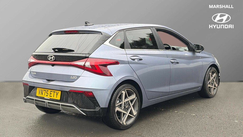 Hyundai I20 I20 Hat 1.0 T-gdi 100Ps Ultimate Dct VN75ETY Blue #3