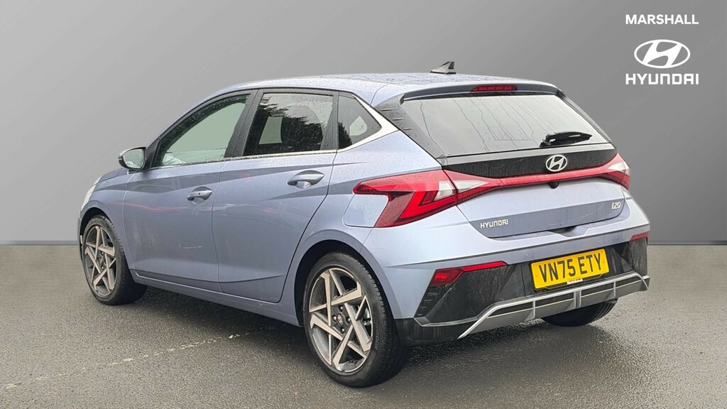 Hyundai I20 I20 Hat 1.0 T-gdi 100Ps Ultimate Dct VN75ETY Blue #5