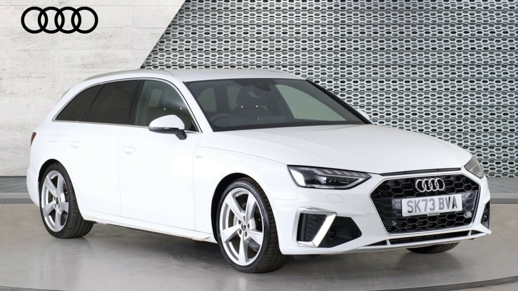 Audi A4 Avant A4 40 Tfsi 204 S Line S Tronic White