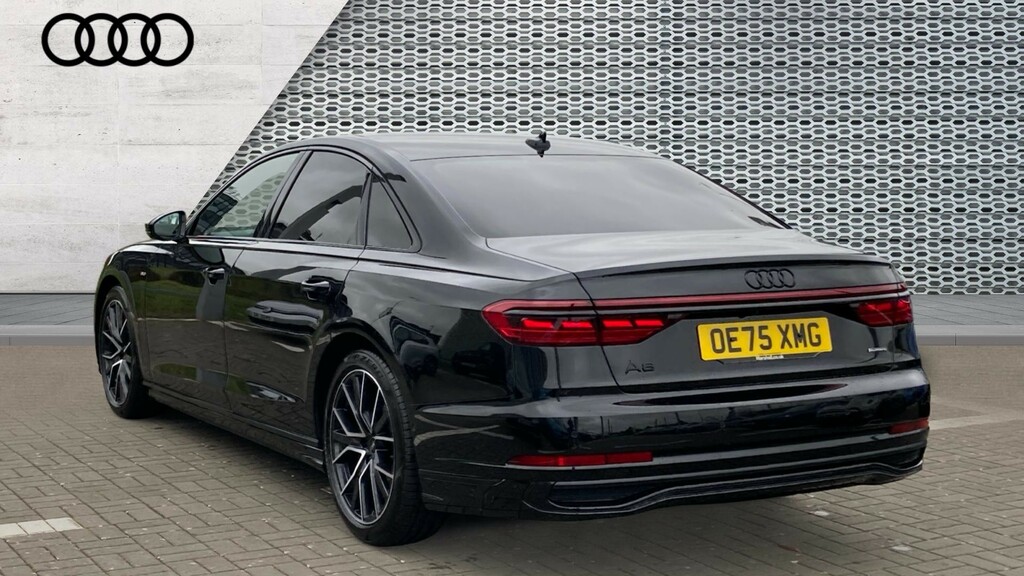 Audi A8 Audi A8 Saloon 50 Tdi Quattro Black Edition OE75XMG Black #3