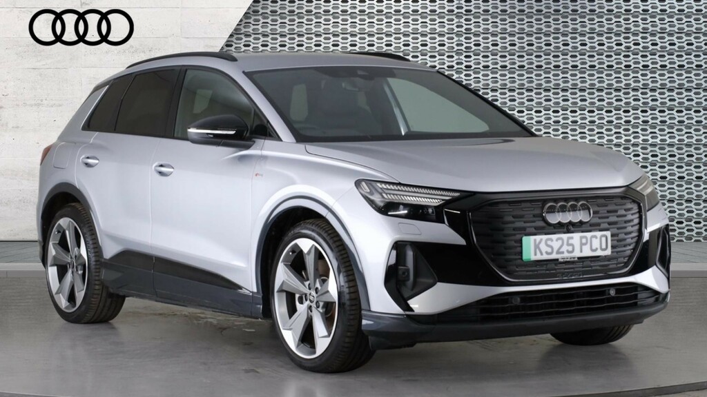 Audi Q4 E Tron Q4 210Kw 45 Quattro 82Kwh Black Edition Silver