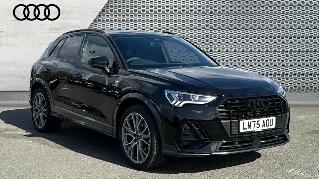 Audi Q3 Q3 35 Tfsi Black Edition S Tronic 20 Alloy Black