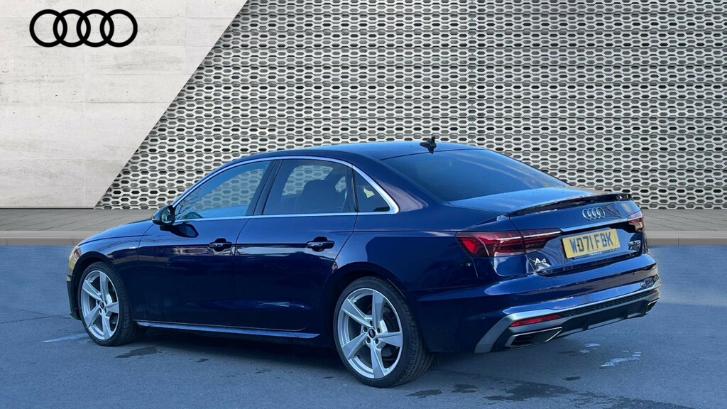 Audi A4 A4 35 Tdi S Line S Tronic WD71FBK Blue #3